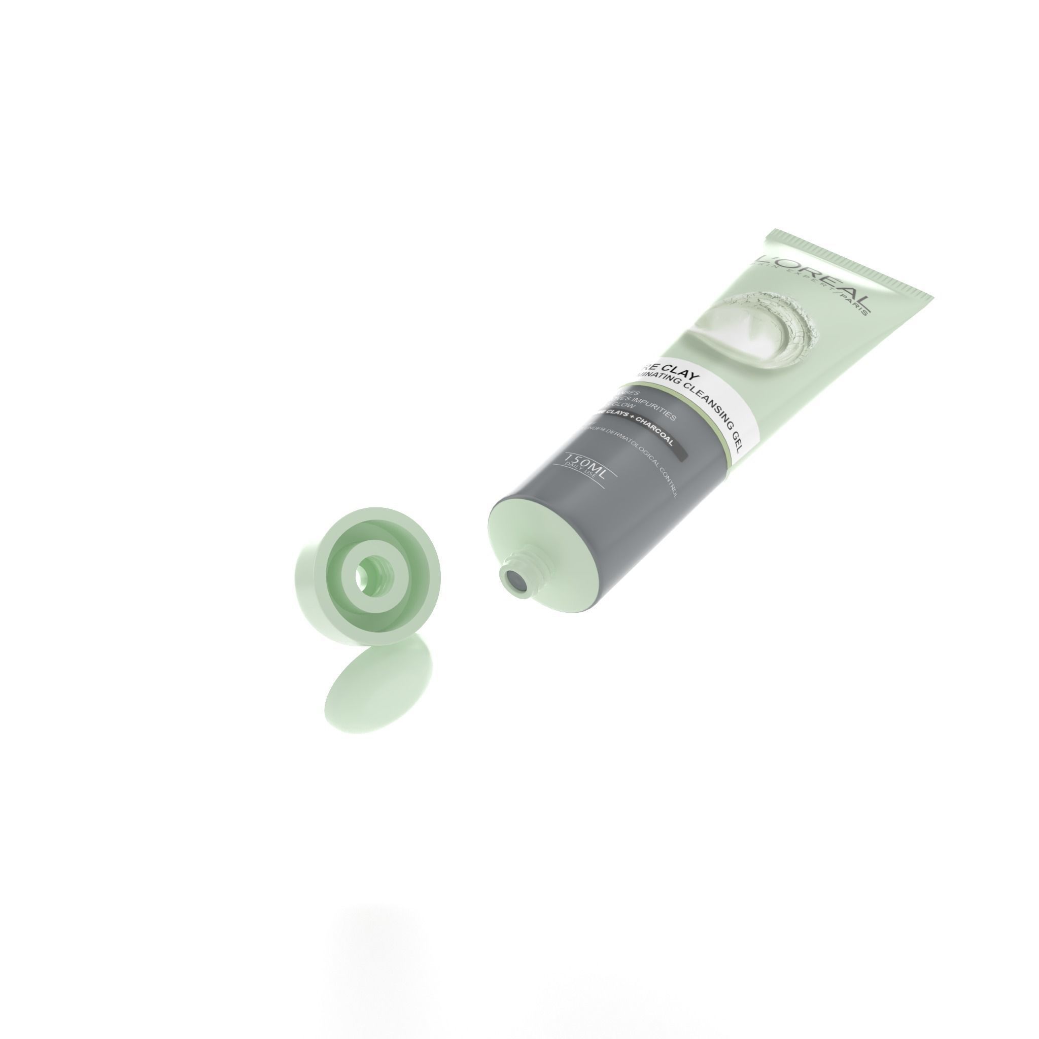 L Oreal Skin Expert - Pure Clay - Maya - VRay Next 3D model_30