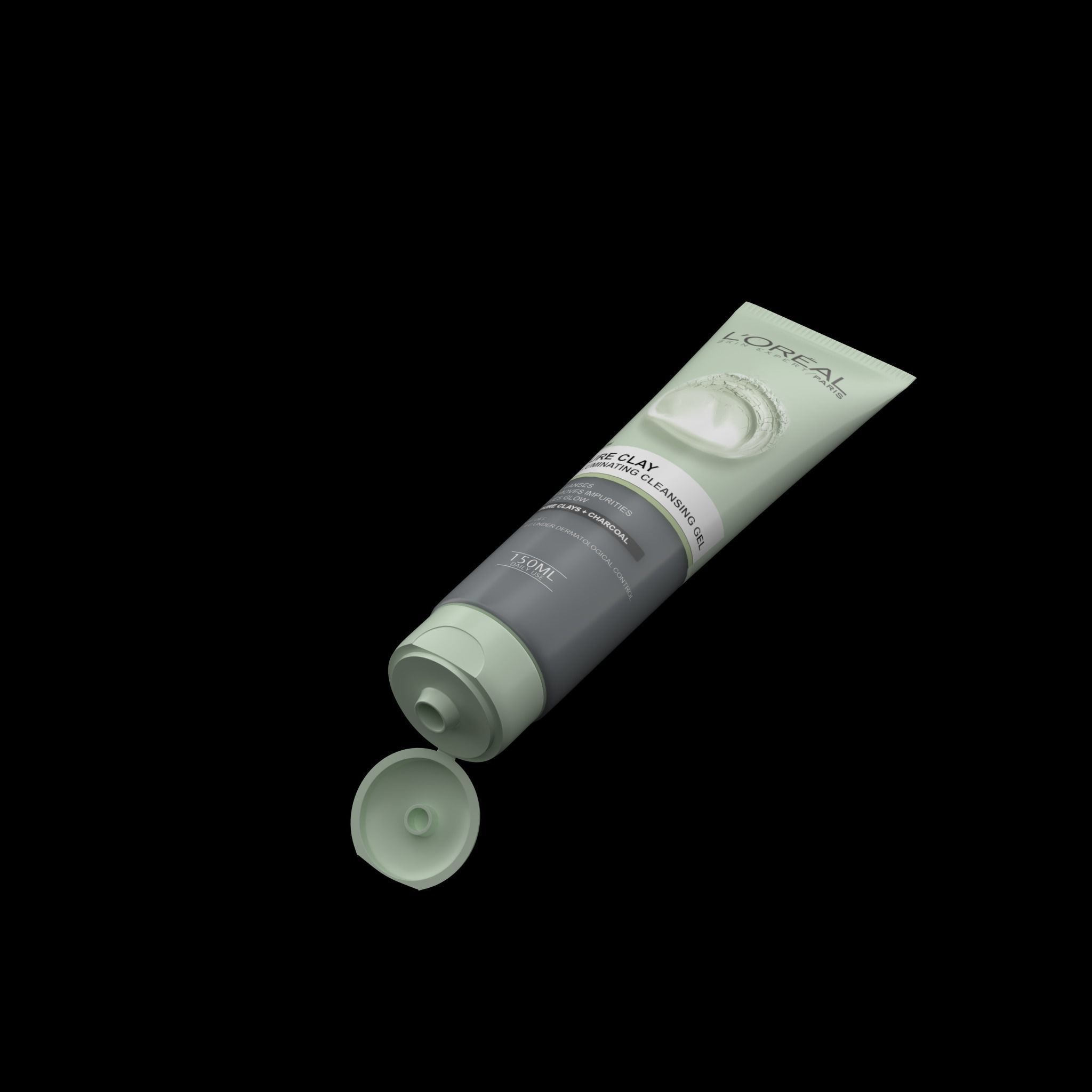 L Oreal Skin Expert - Pure Clay - Maya - VRay Next 3D model_35