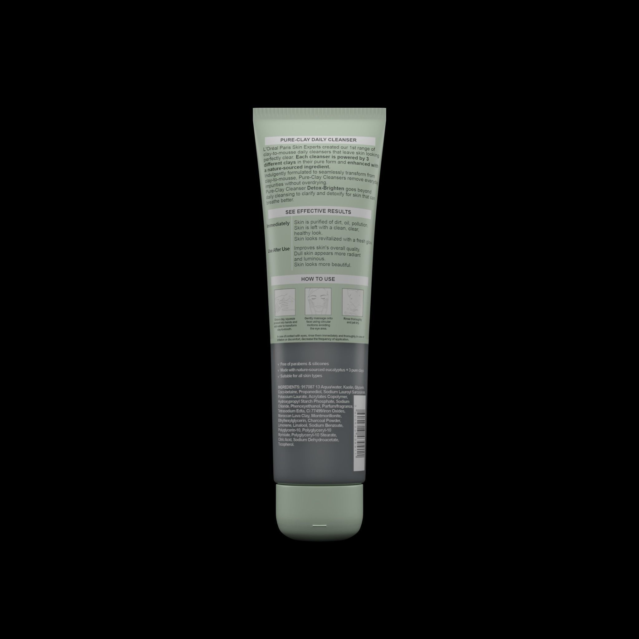 L Oreal Skin Expert - Pure Clay - Maya - VRay Next 3D model_46