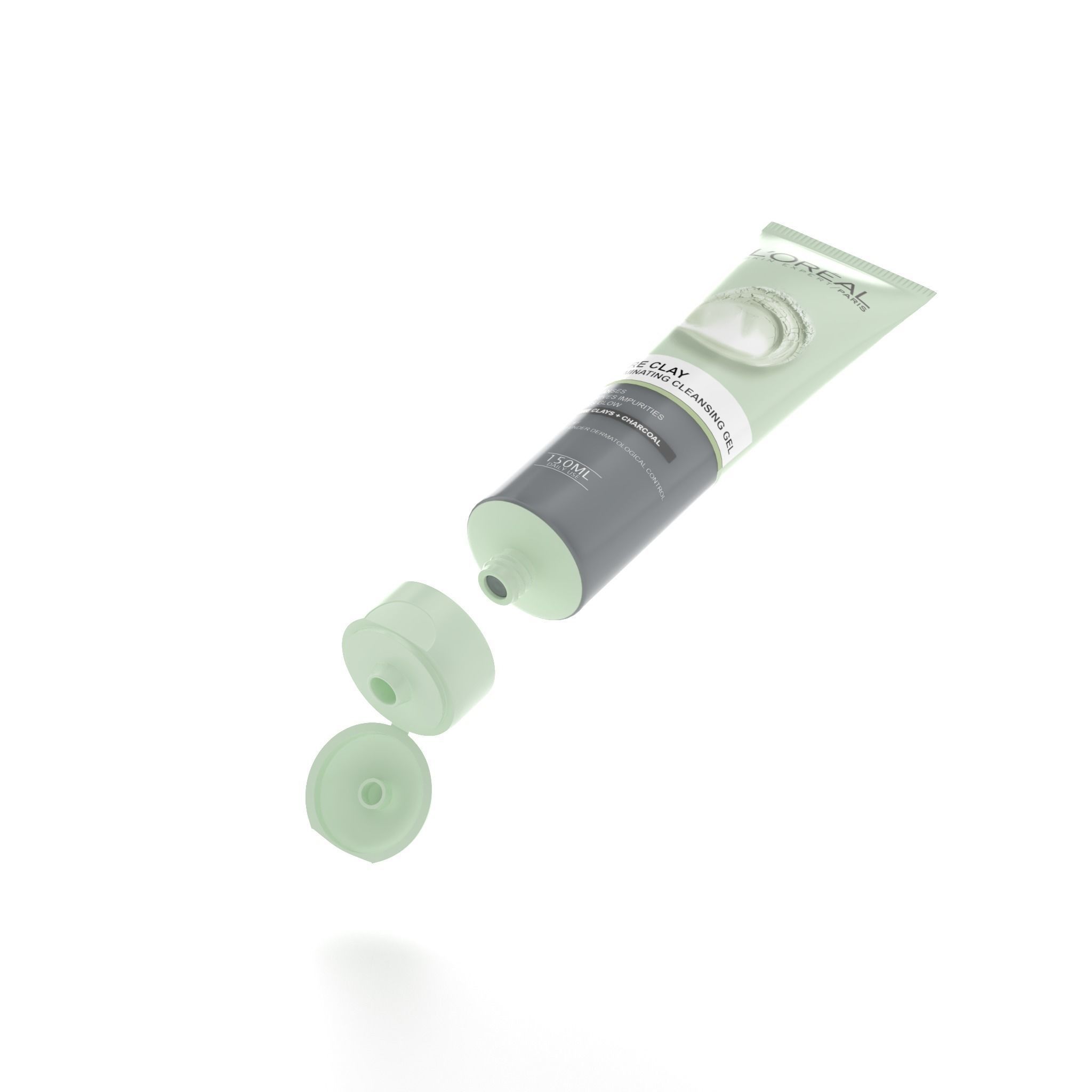 L Oreal Skin Expert - Pure Clay - Maya - VRay Next 3D model_26