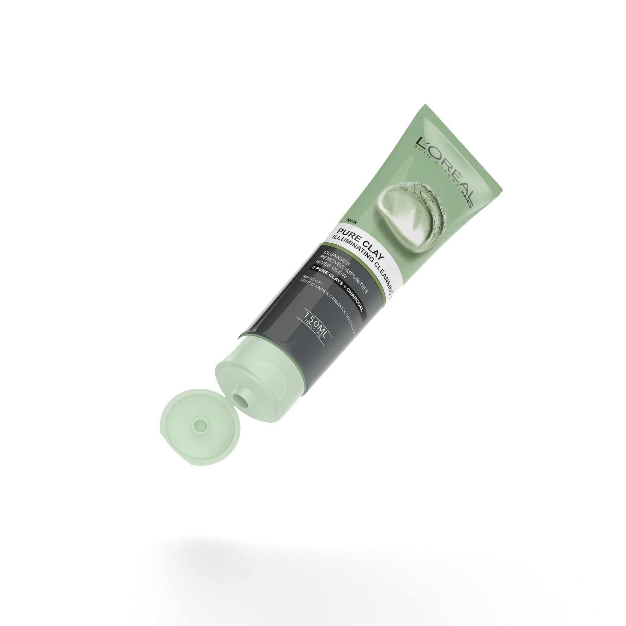 L Oreal Skin Expert - Pure Clay - Maya - VRay Next 3D model_3