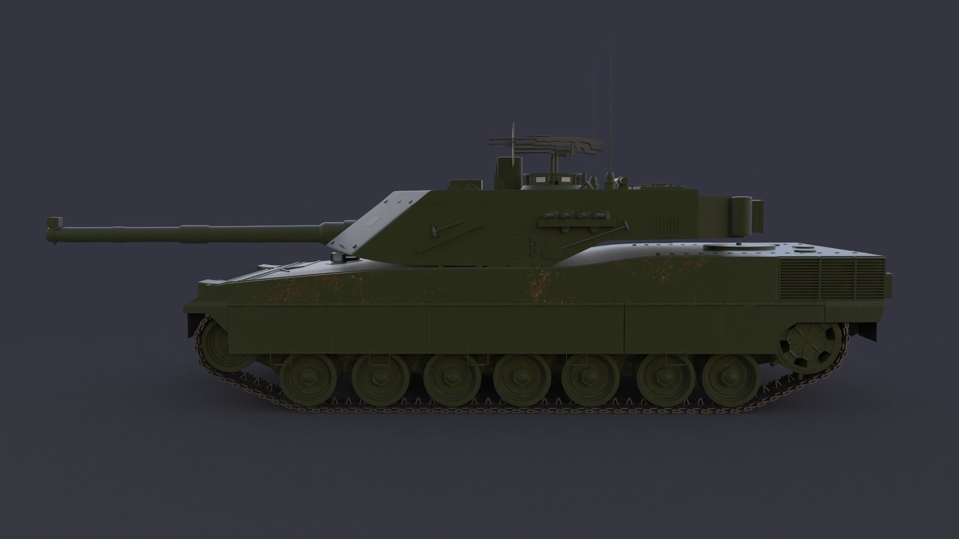 C1 Ariete 3D model_2