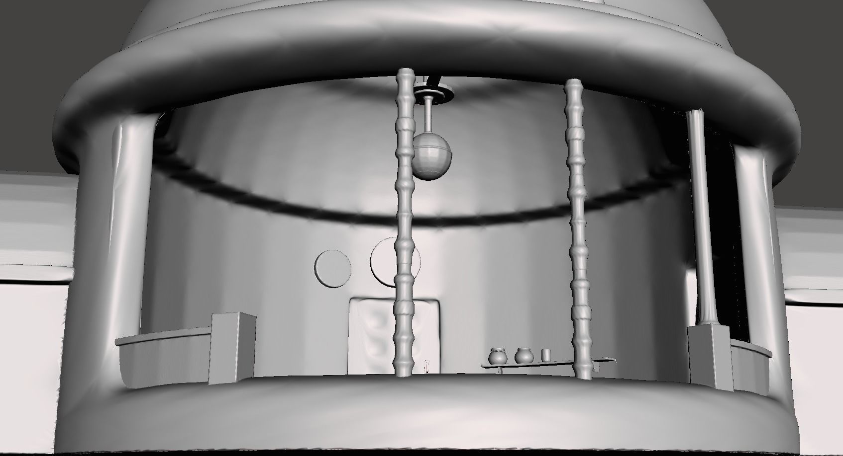 Spirit and Time Room 3D Model 3D print model_10