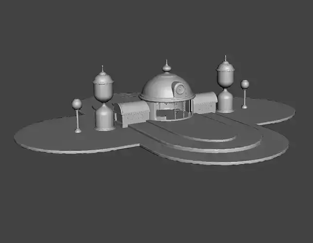 Spirit and Time Room 3D Model 3D print model