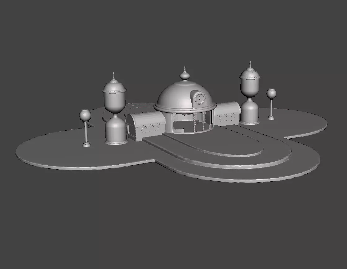 Spirit and Time Room 3D Model 3D print model_0