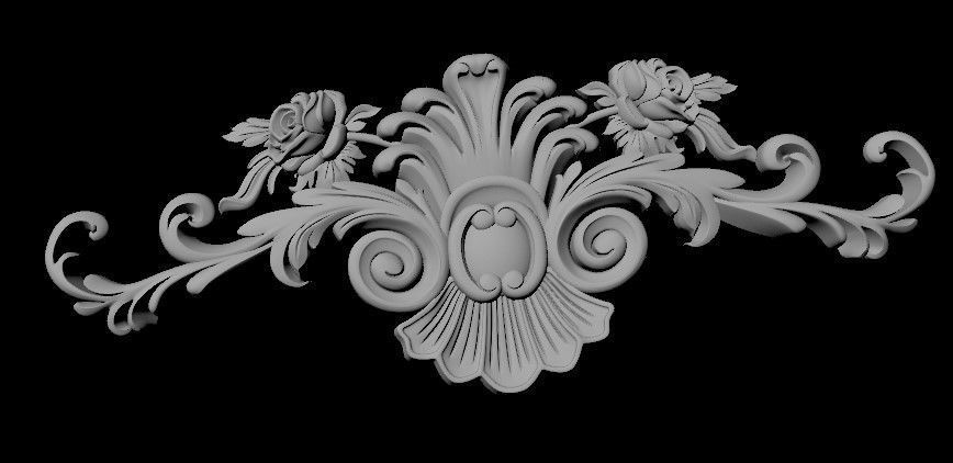 dekor ornament 3D model_1