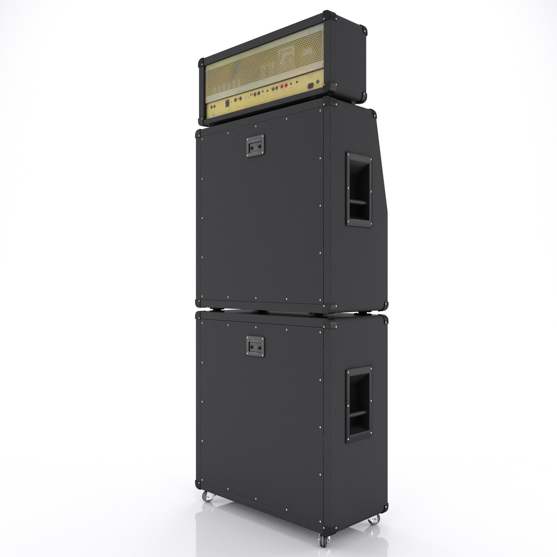 Guitar Amplifier Marshall JCM 900 3D model_8