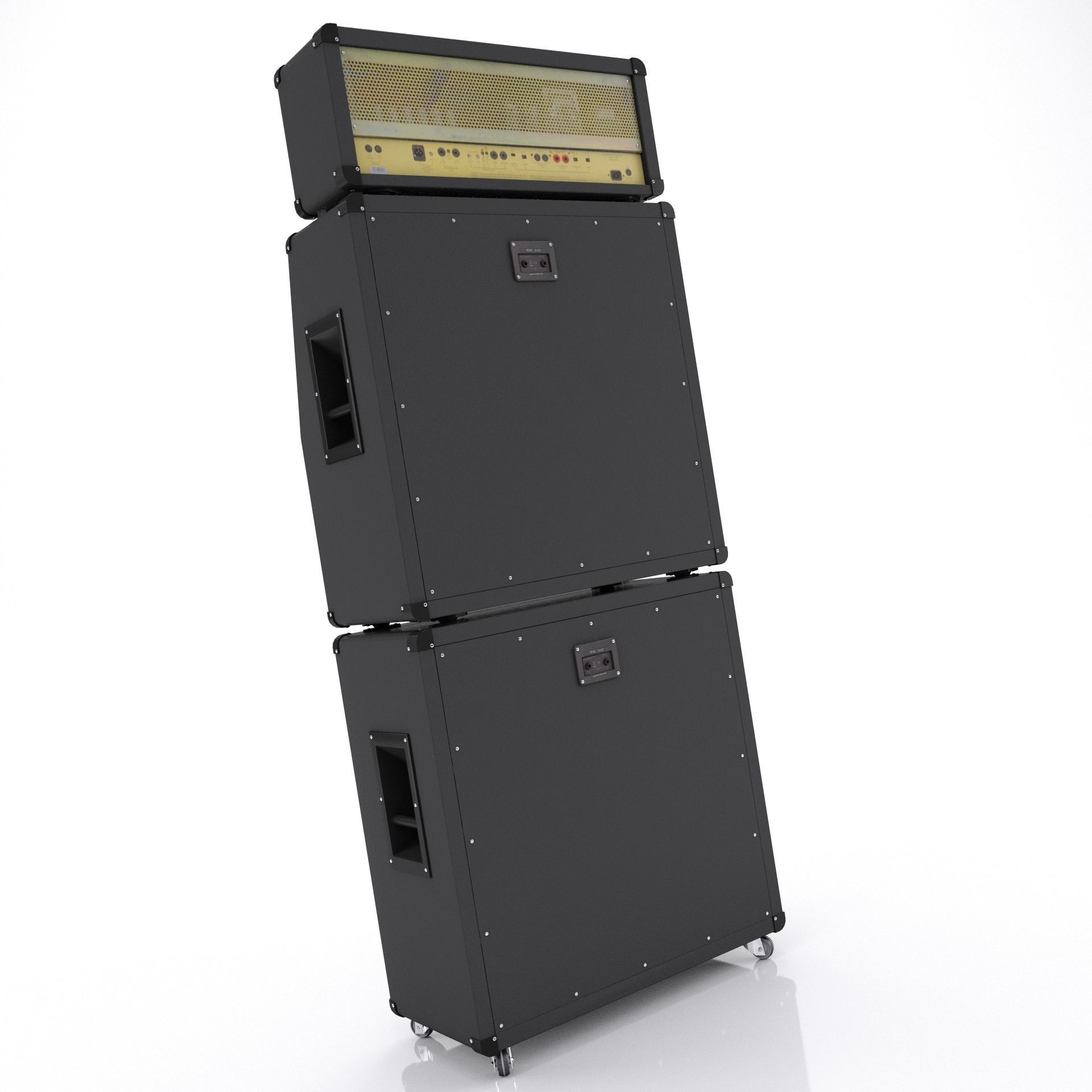 Guitar Amplifier Marshall JCM 900 3D model_11