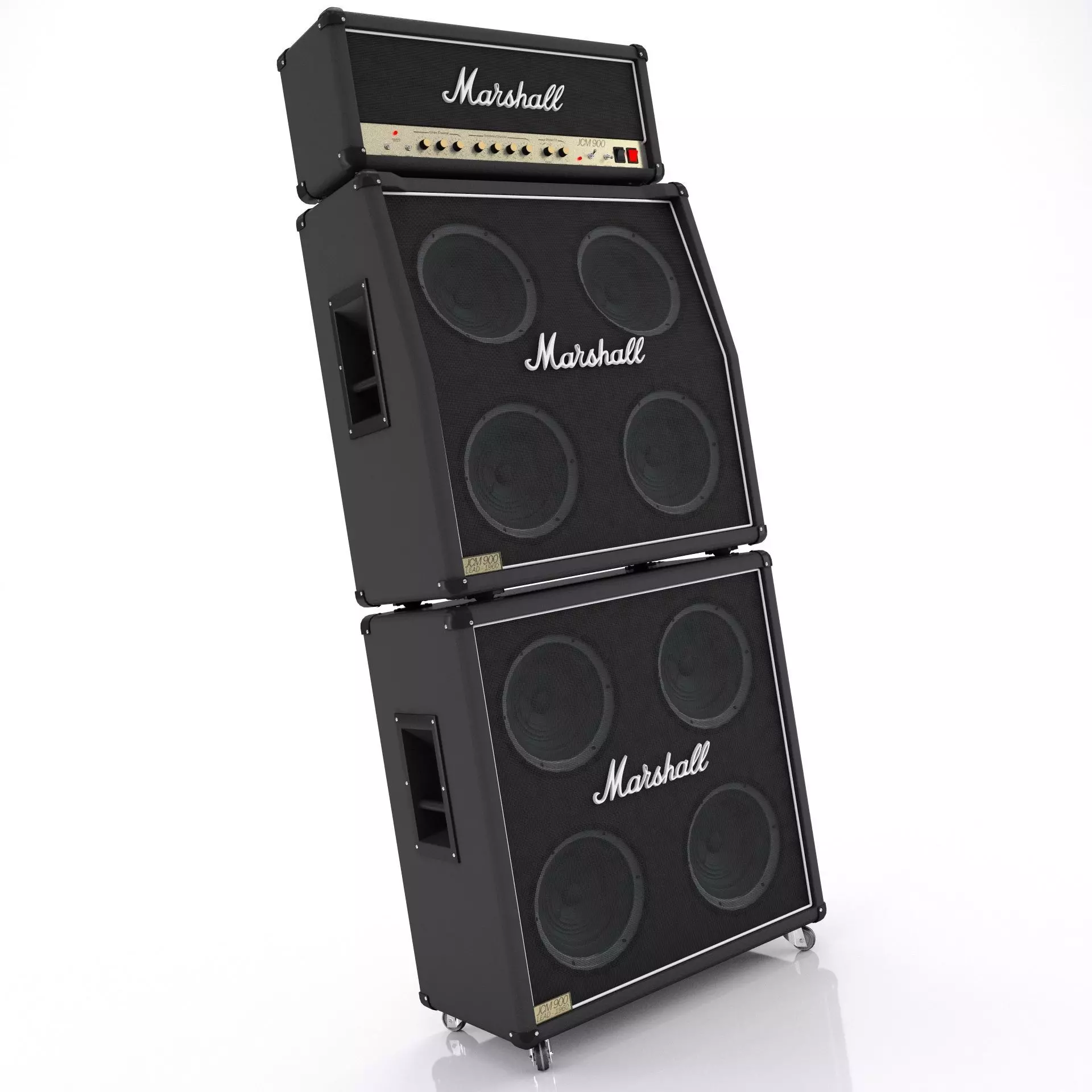 Guitar Amplifier Marshall JCM 900 3D model_0