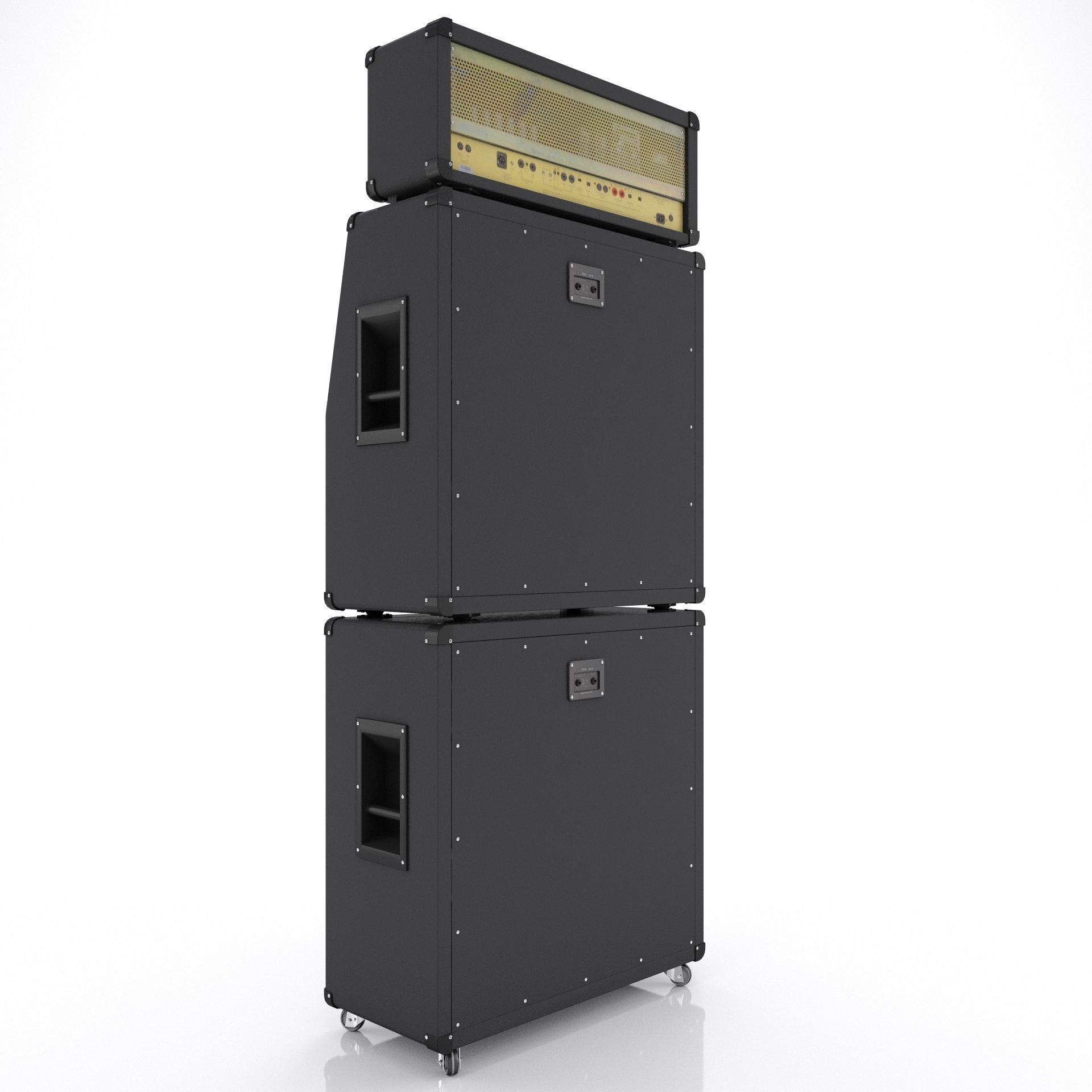 Guitar Amplifier Marshall JCM 900 3D model_7