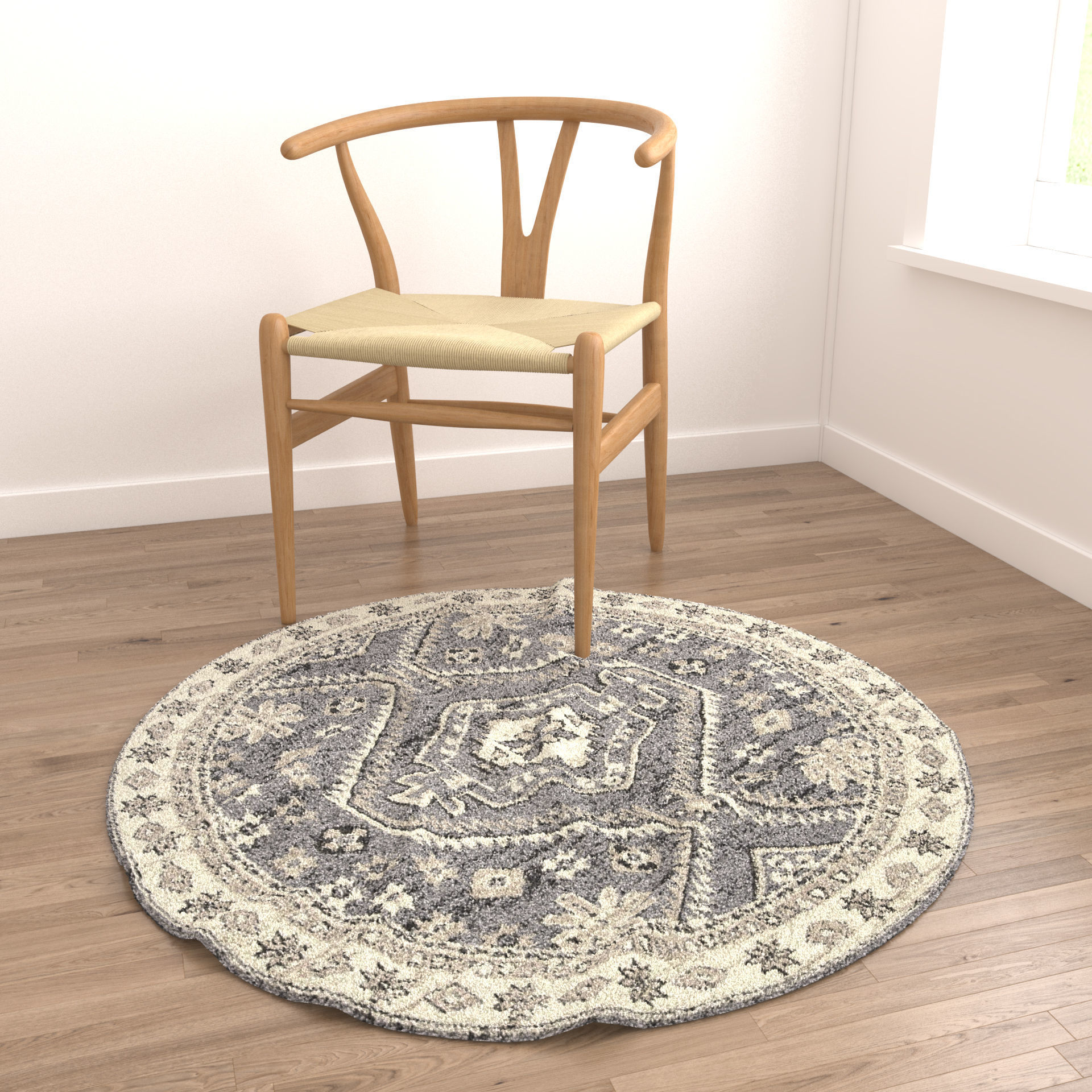 9 in 1 Rug Collection No 24 Low-poly 3D model_15