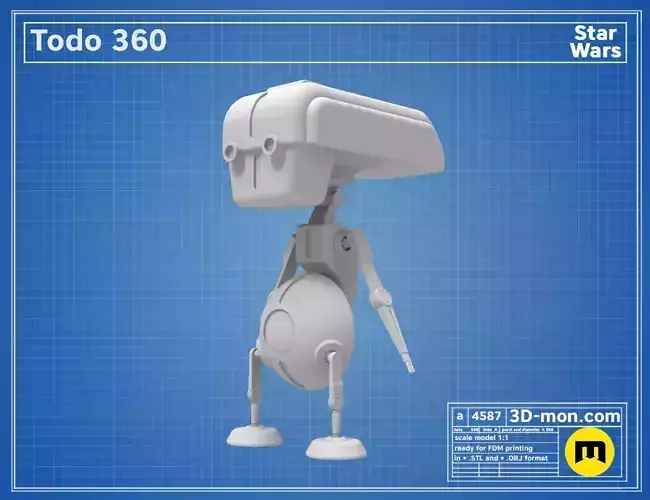 Todo 360 - Star Wars 3D print model