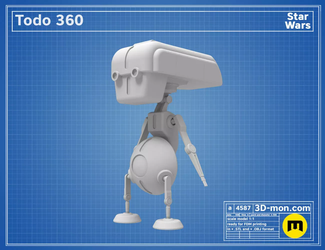 Todo 360 - Star Wars 3D print model