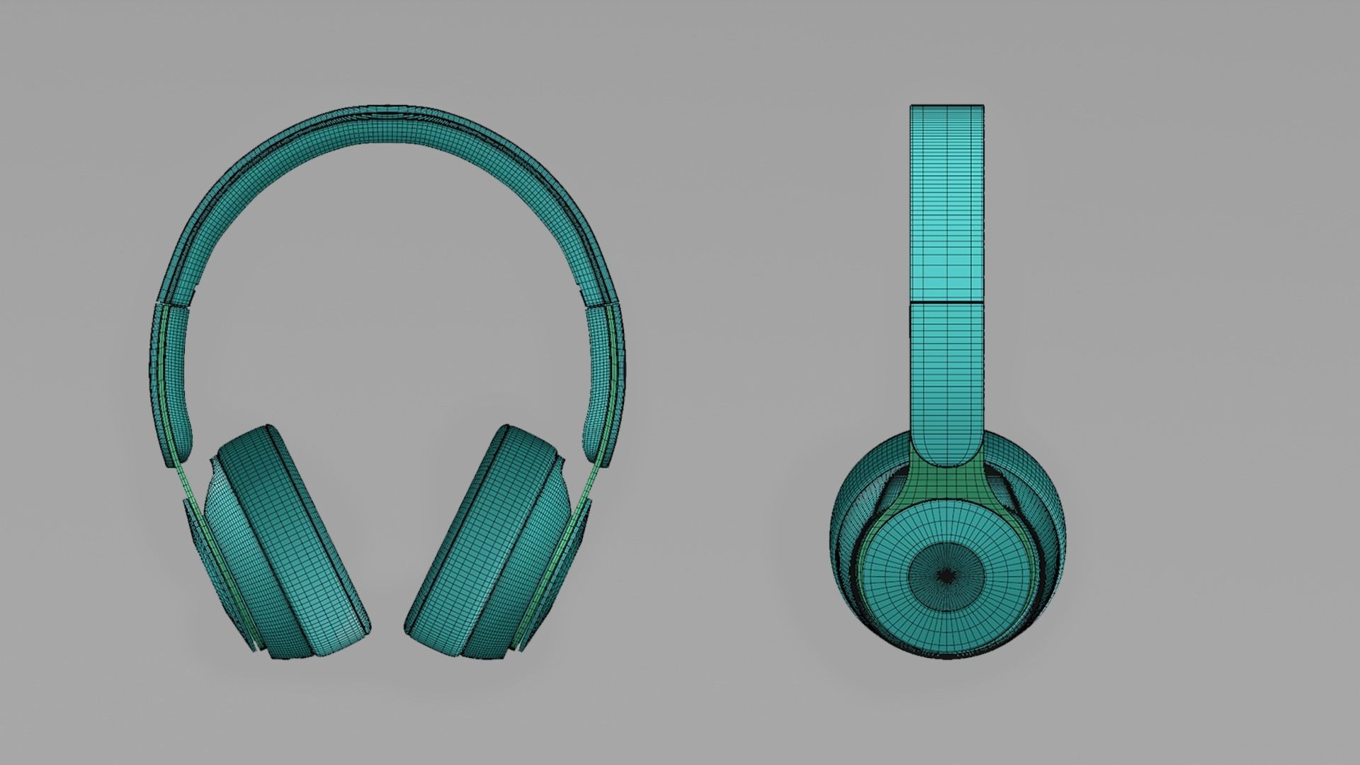 Beats Solo Pro Headphones 3D model_3