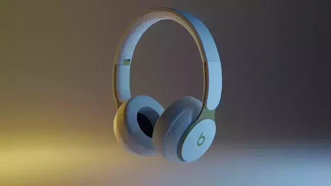 Beats Solo Pro Headphones 3D model
