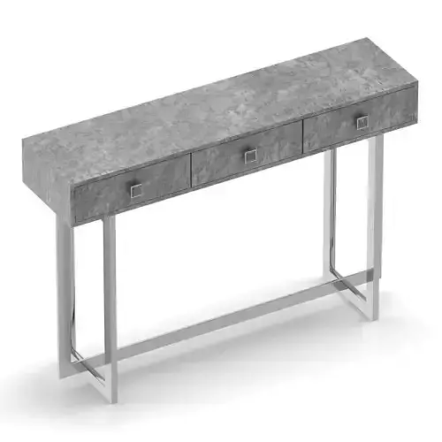 Nevesomost C console table with three drawers