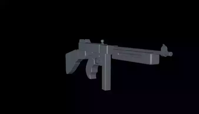 Thompson submachine gun 