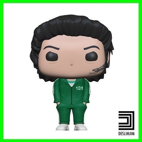 101 jang deok su Round 6 Squid Game Netflix Funko Pop Toyart 3D print model
