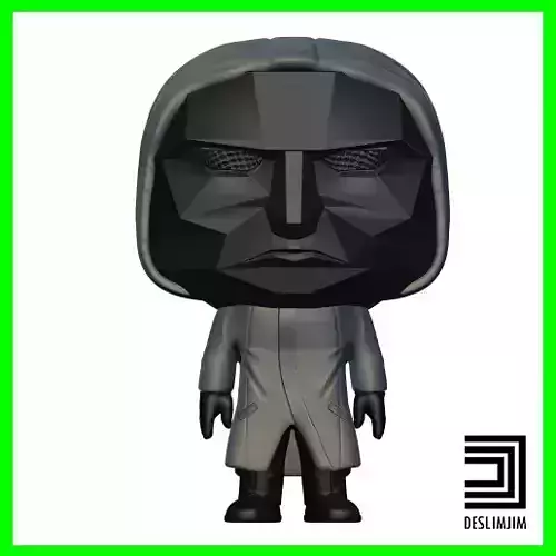 Black Mask Round 6 Squid Game Netflix Funko Pop Toyart