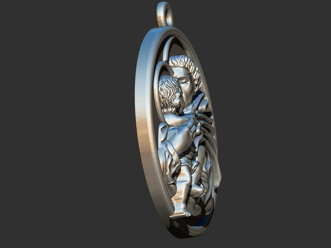 Santo Antonio - Saint Anthony  3D print model 3D print model_9