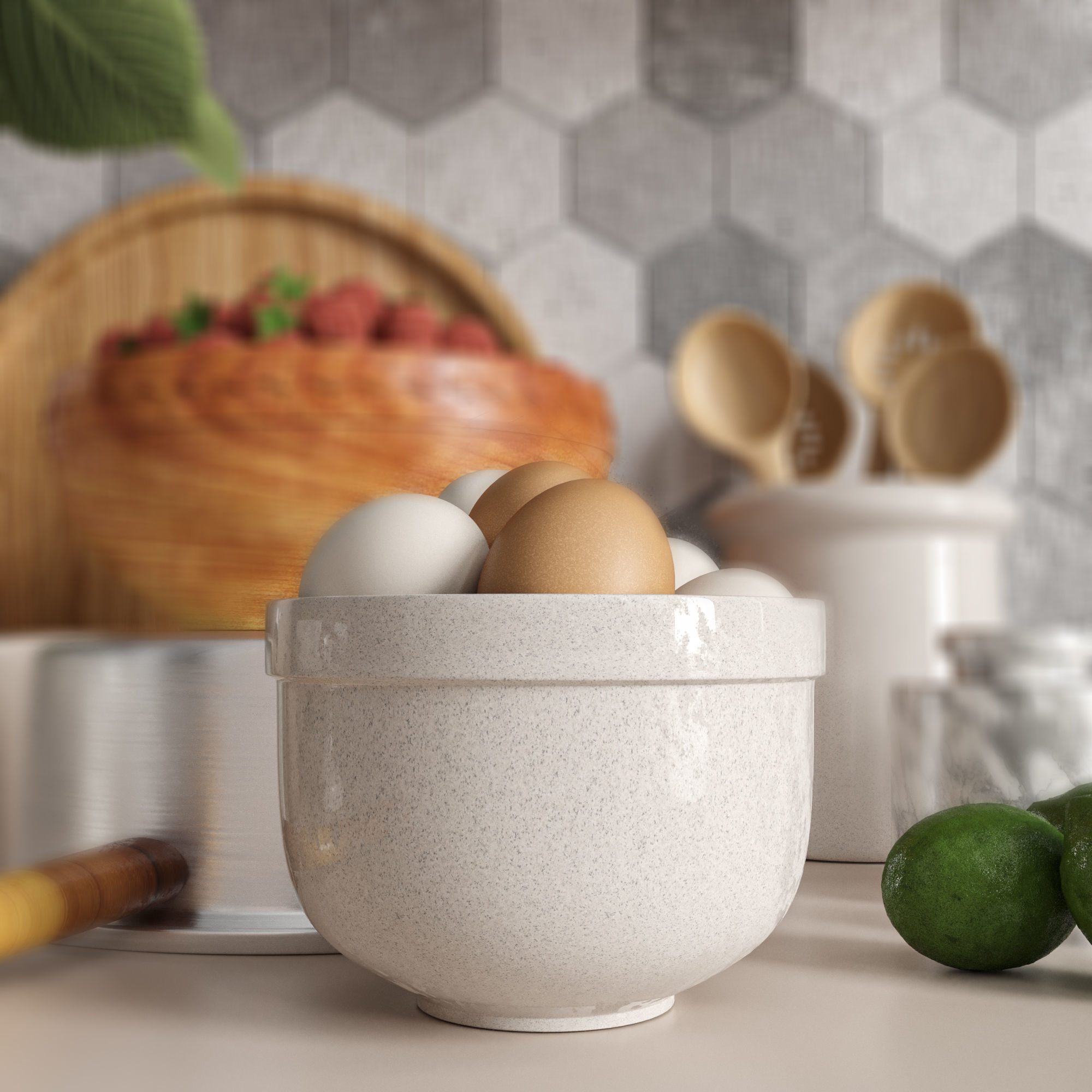 kitchen accessories014 3D model_1