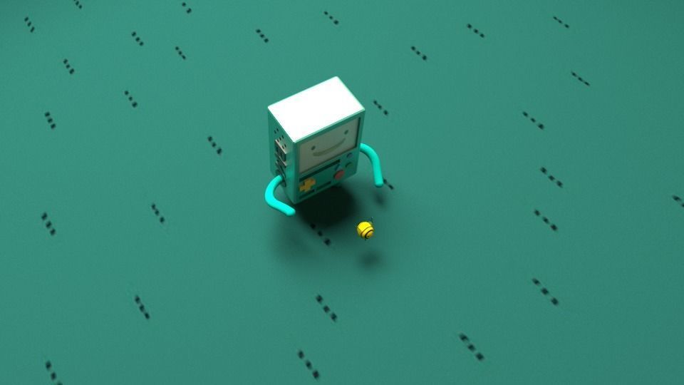 BMO - Adventure Time 3D model_4