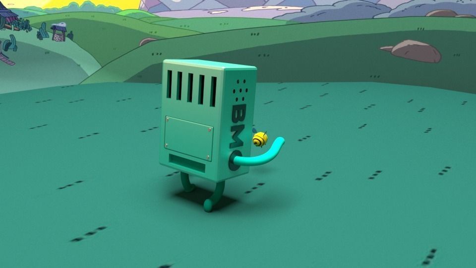 BMO - Adventure Time 3D model_2