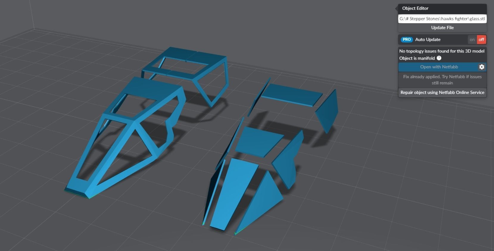 Hawks Fighter Scale model   3D print model_7