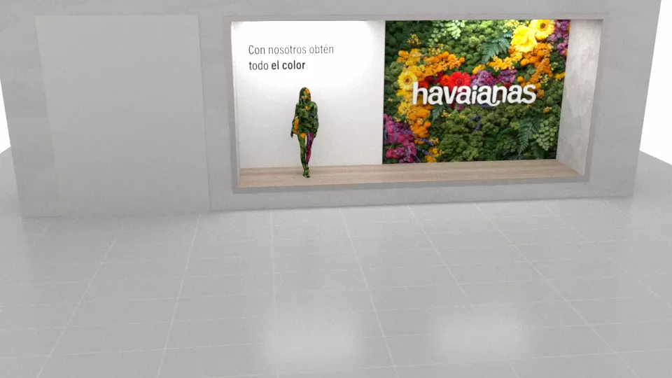 Comercial Exhibition 3D model_0