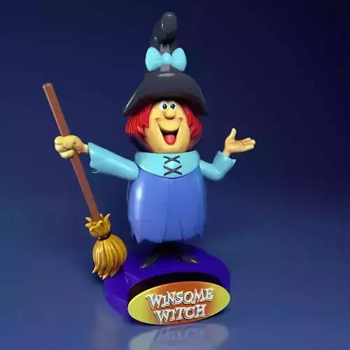 Winsome Witch - 18 Cm 3D print model