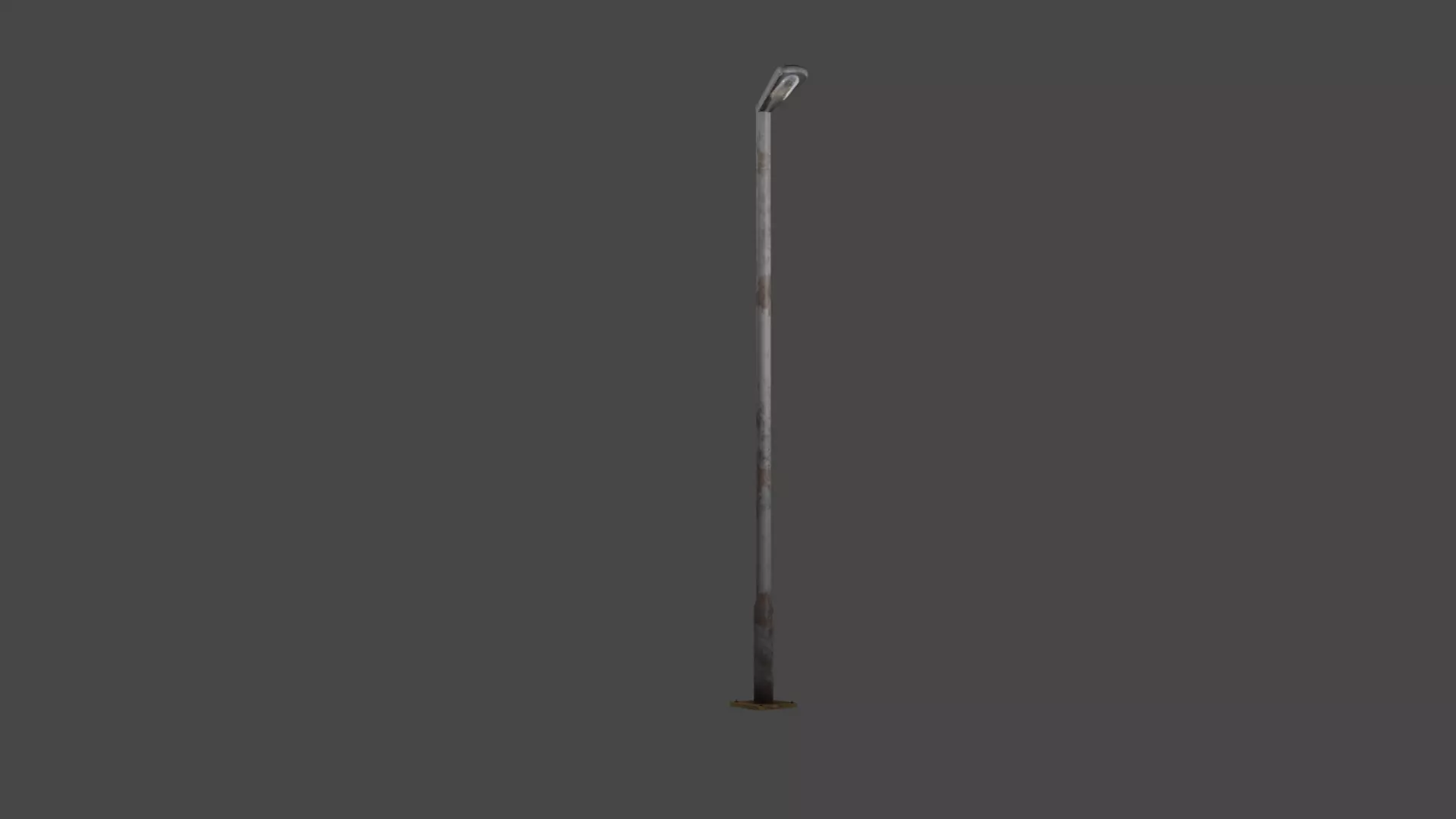 LAMP - street lighting low poly object Free low-poly 3D model