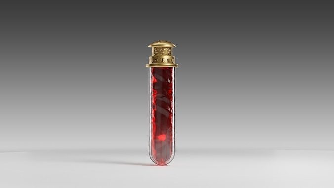 Health Potion Bottle Set Low-poly 3D model 4