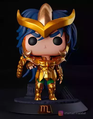 Saint Seiya funko scorpio 