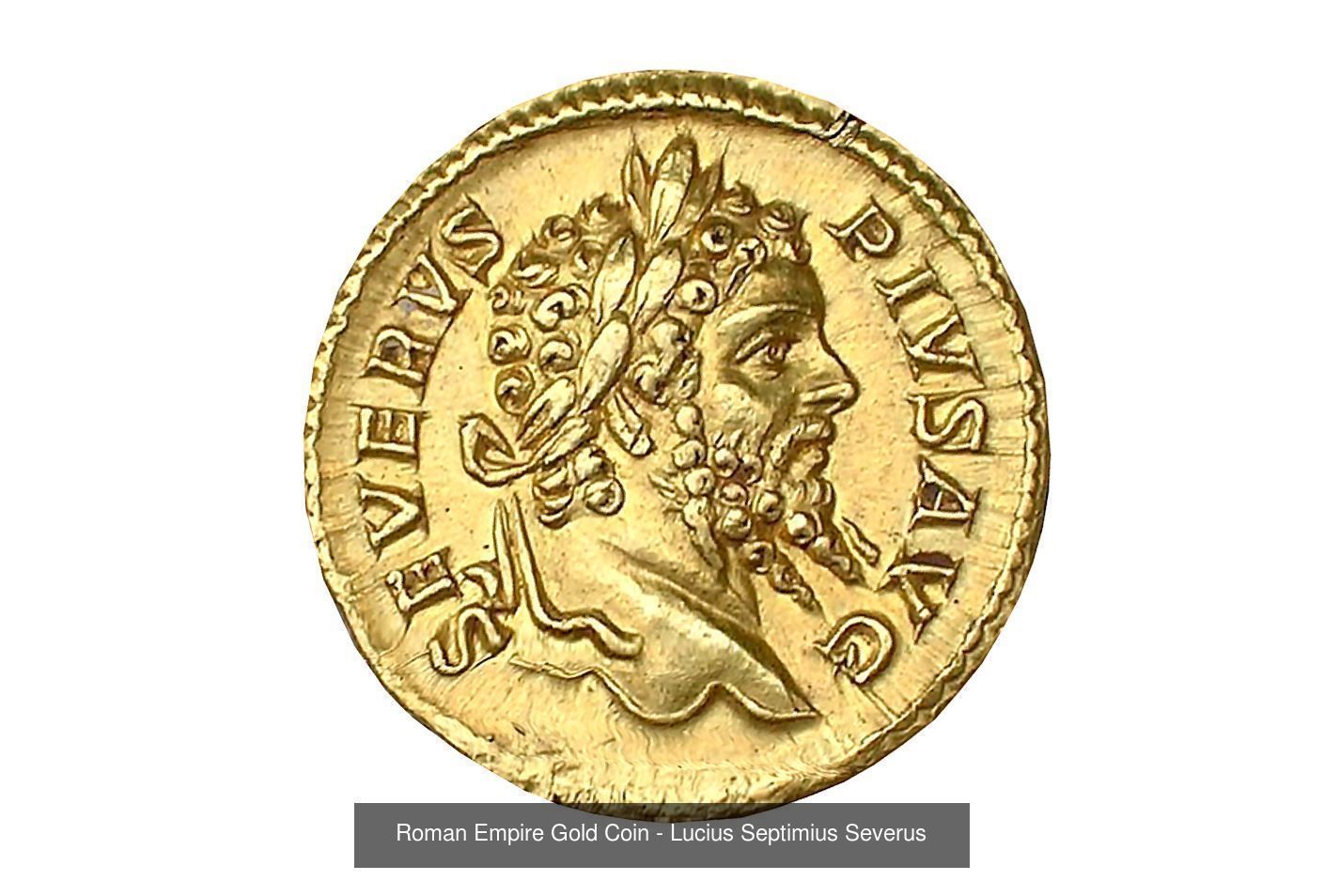  Roman Empire Gold Coin Pack  3D Model Collection_1
