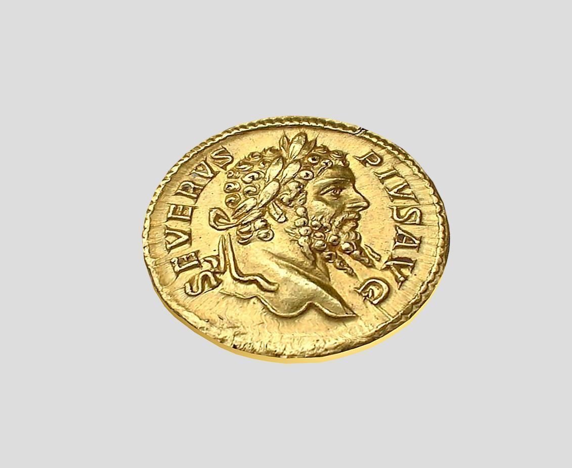  Roman Empire Gold Coin Pack  3D Model Collection_8