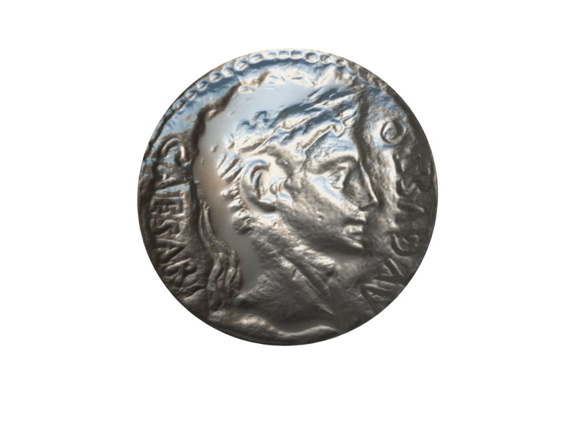  Roman Empire Gold Coin Pack  3D Model Collection_6