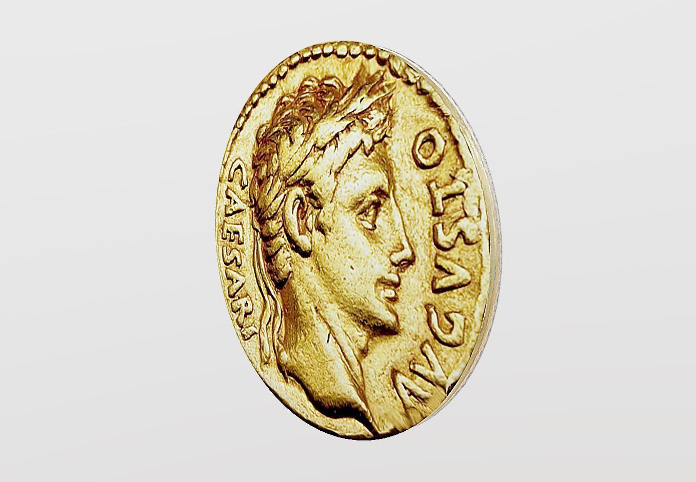  Roman Empire Gold Coin Pack  3D Model Collection_2