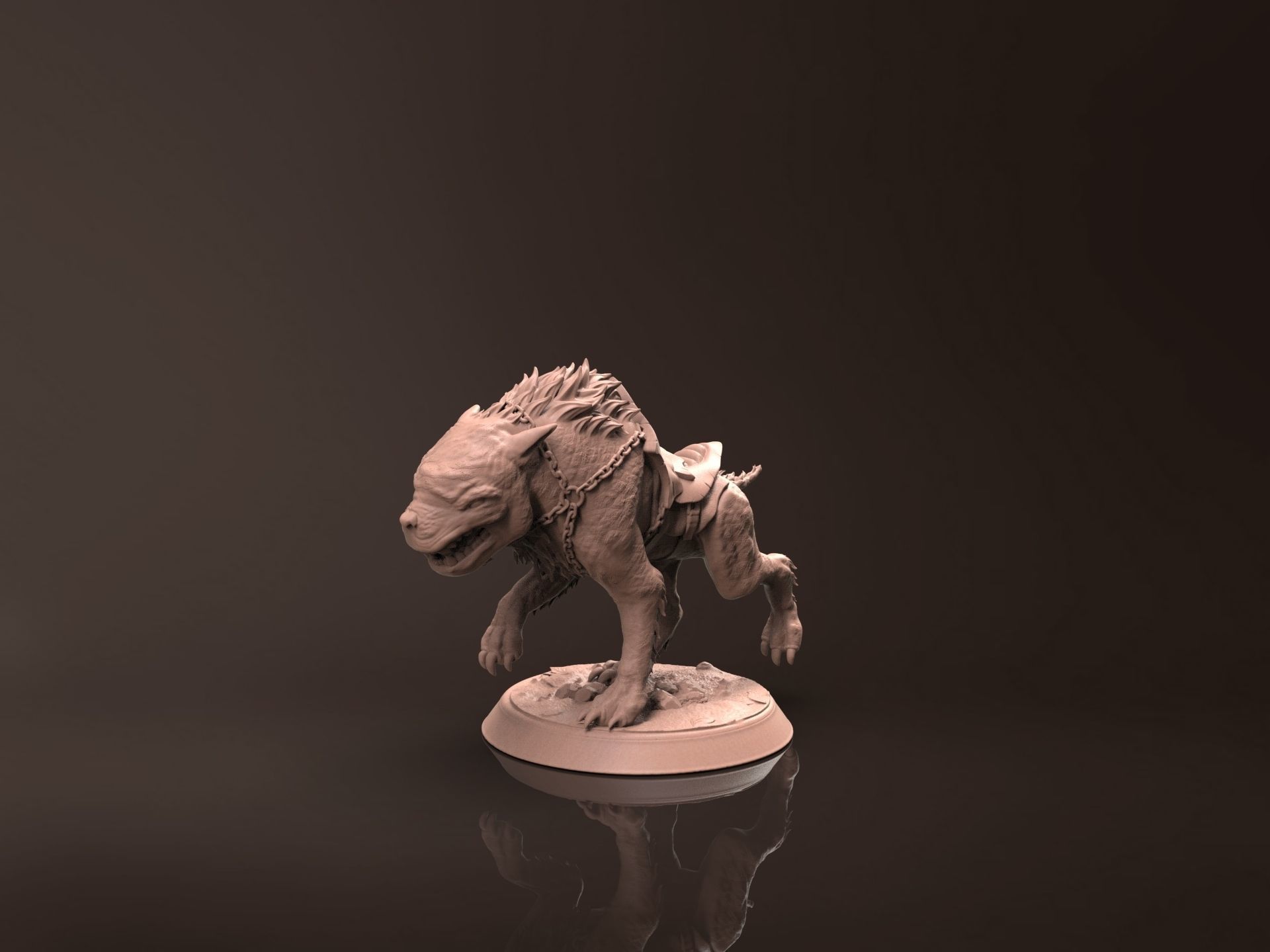 Orc Krampo - Miniature 3D Print Model 3D print model_10