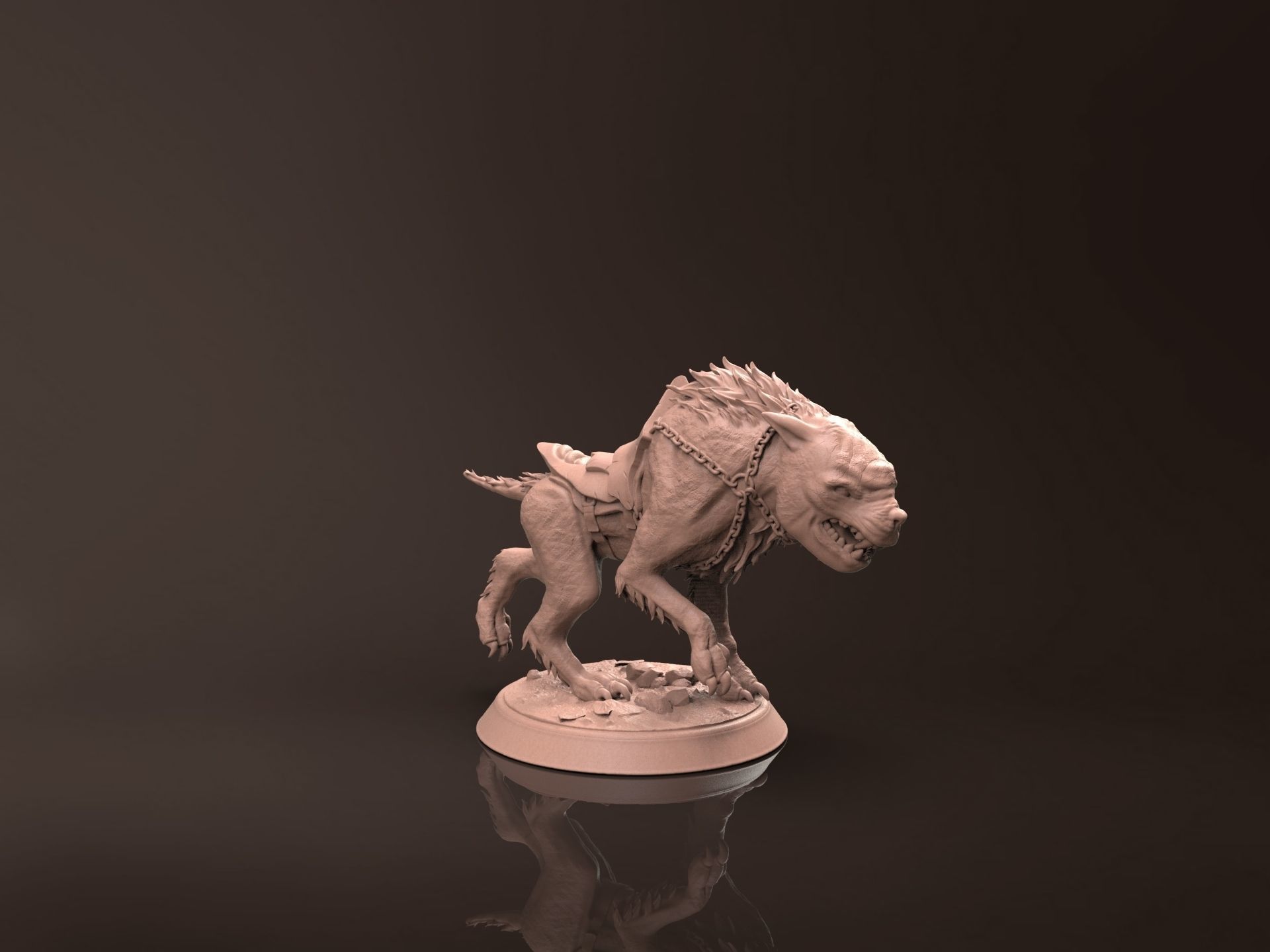 Orc Krampo - Miniature 3D Print Model 3D print model_9