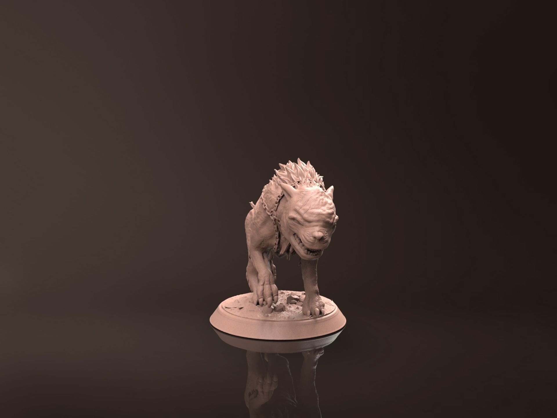 Orc Krampo - Miniature 3D Print Model 3D print model_8