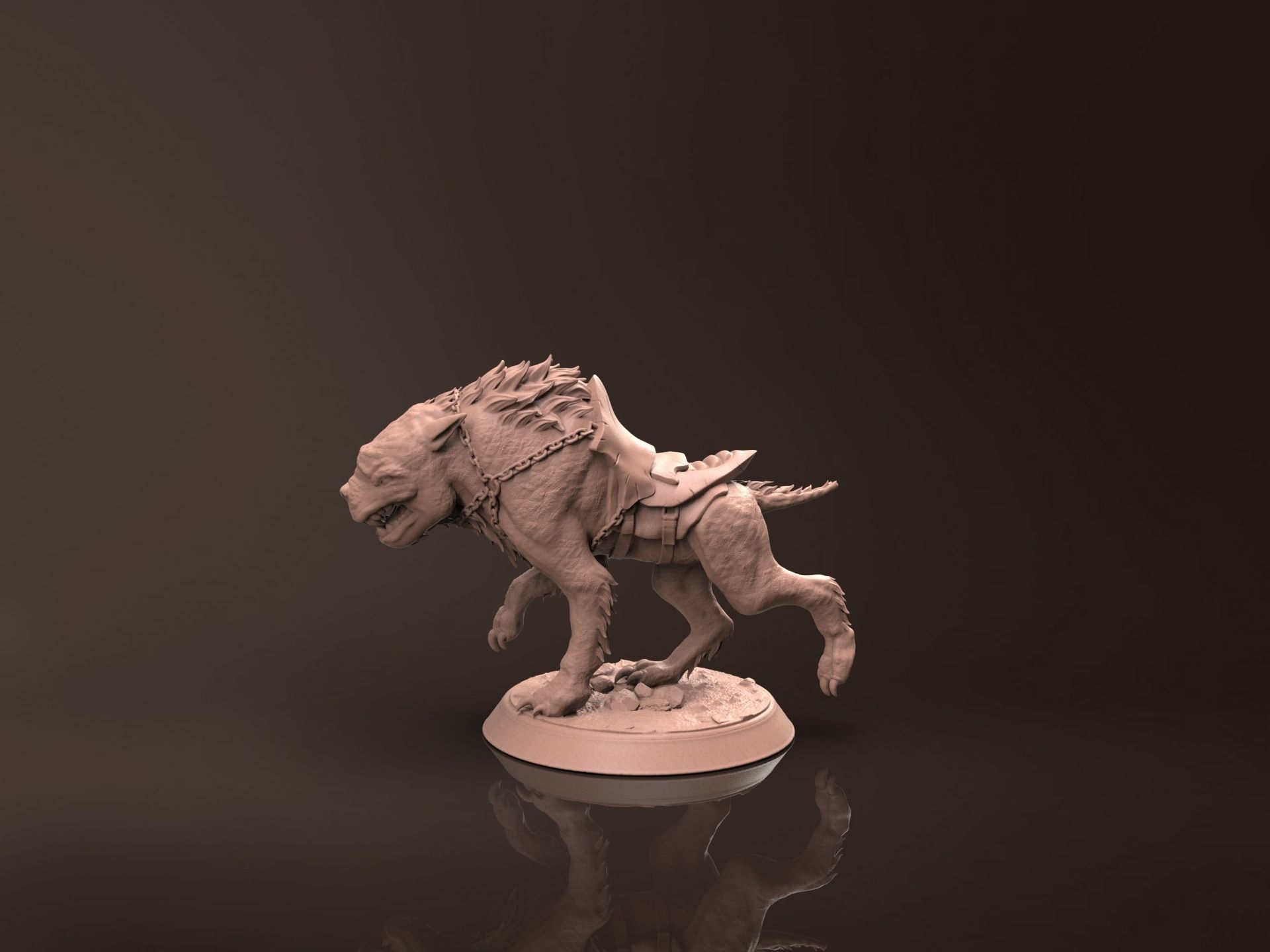 Orc Krampo - Miniature 3D Print Model 3D print model_7