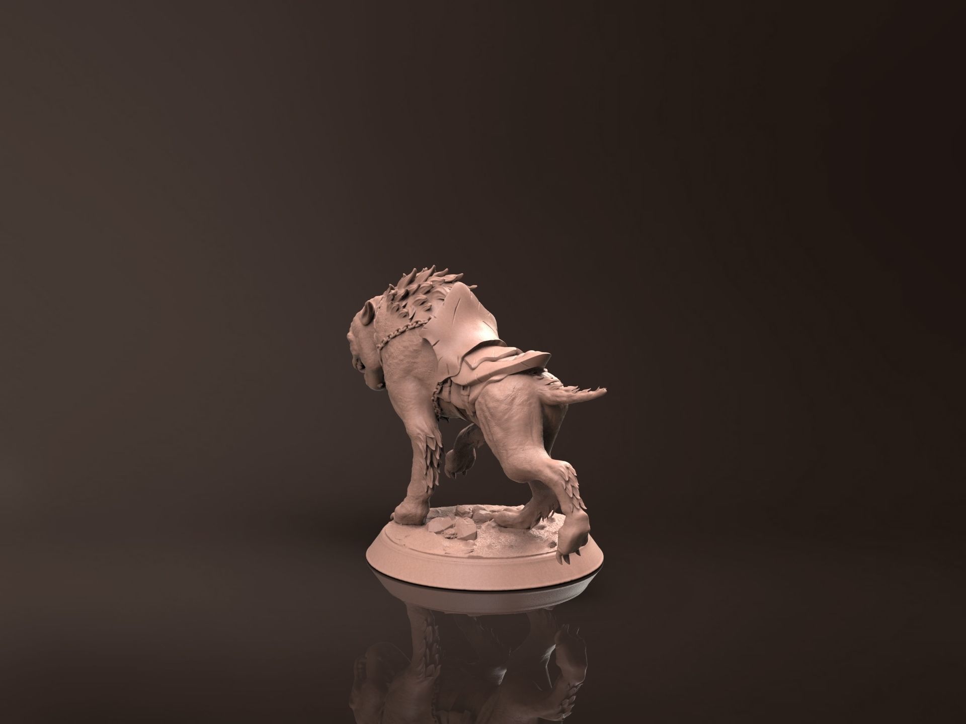 Orc Krampo - Miniature 3D Print Model 3D print model_6