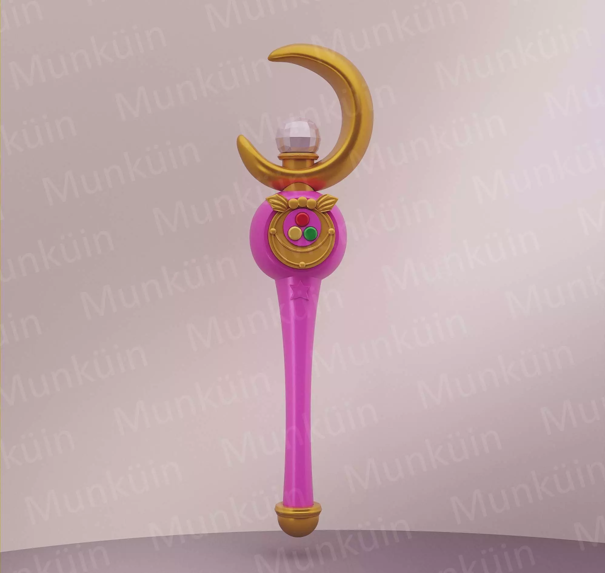 Lunar Scepter Free 3D print model