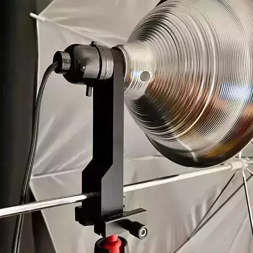 Softbox Light Kit using a 8 Heat Lamp Reflector Free 3D print model