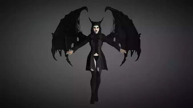 AAA Fantasy Female Character 07 The Succubus