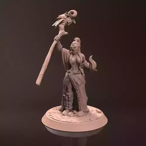 Orc Frigar - Miniature 3D Print Model