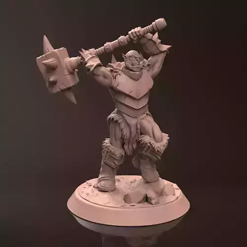 Orc Gokan - Miniature 3D Print Model