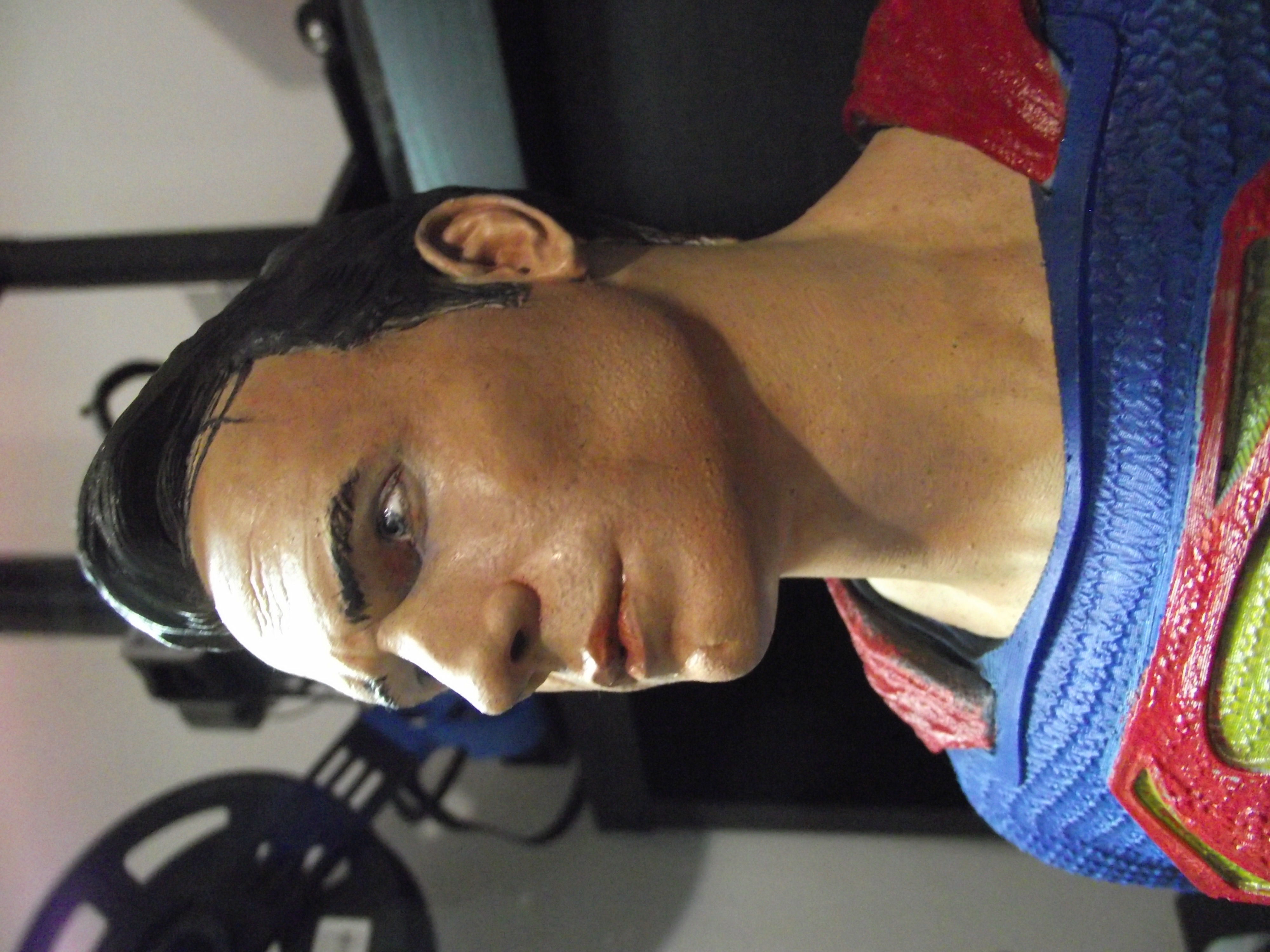 Superman Henry Cavill Busto Fan Art 3D print model_7