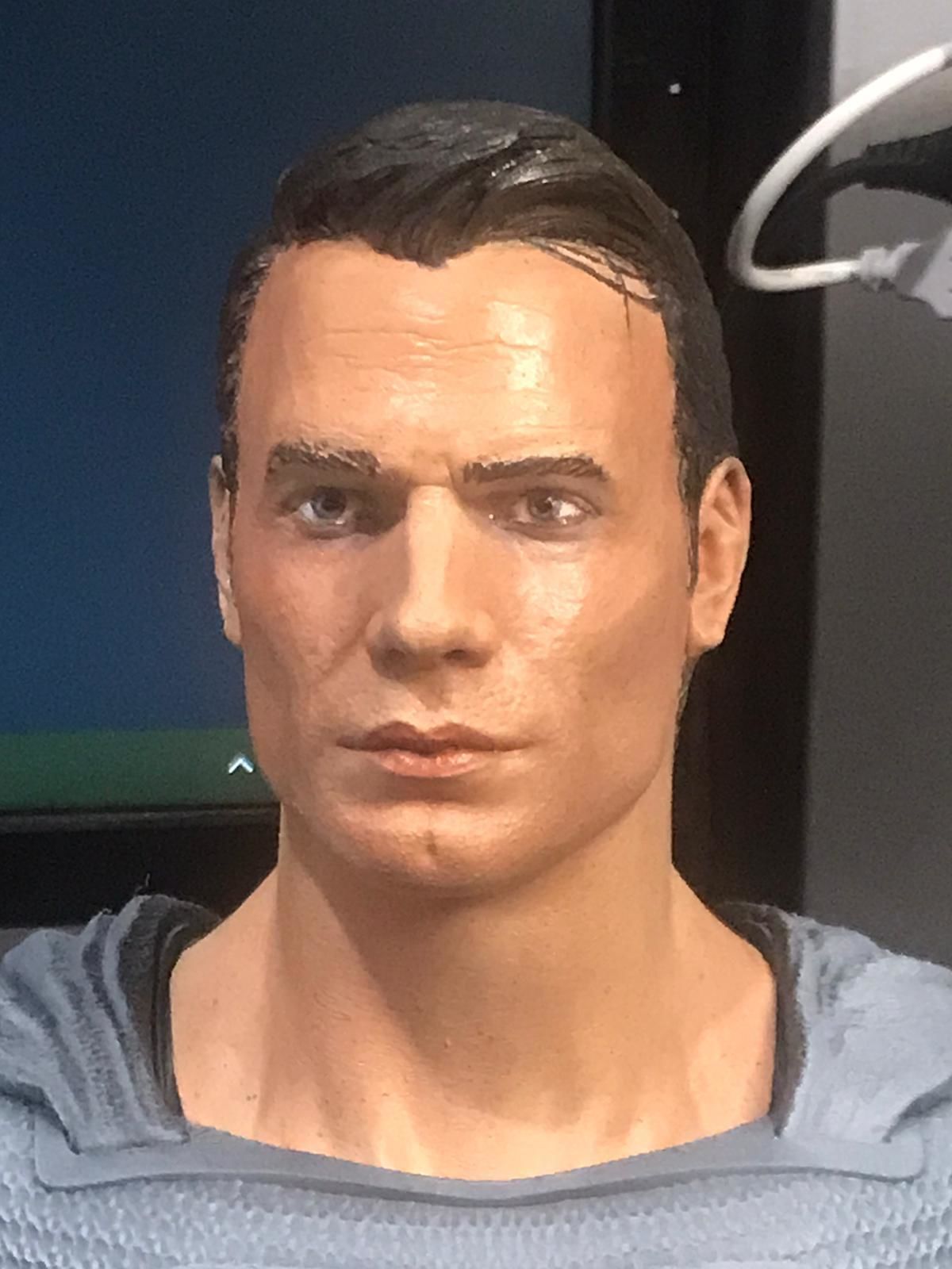 Superman Henry Cavill Busto Fan Art 3D print model_3