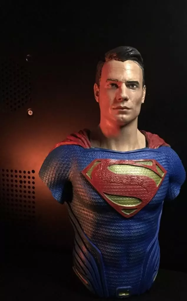 Superman Henry Cavill Busto Fan Art 3D print model_0